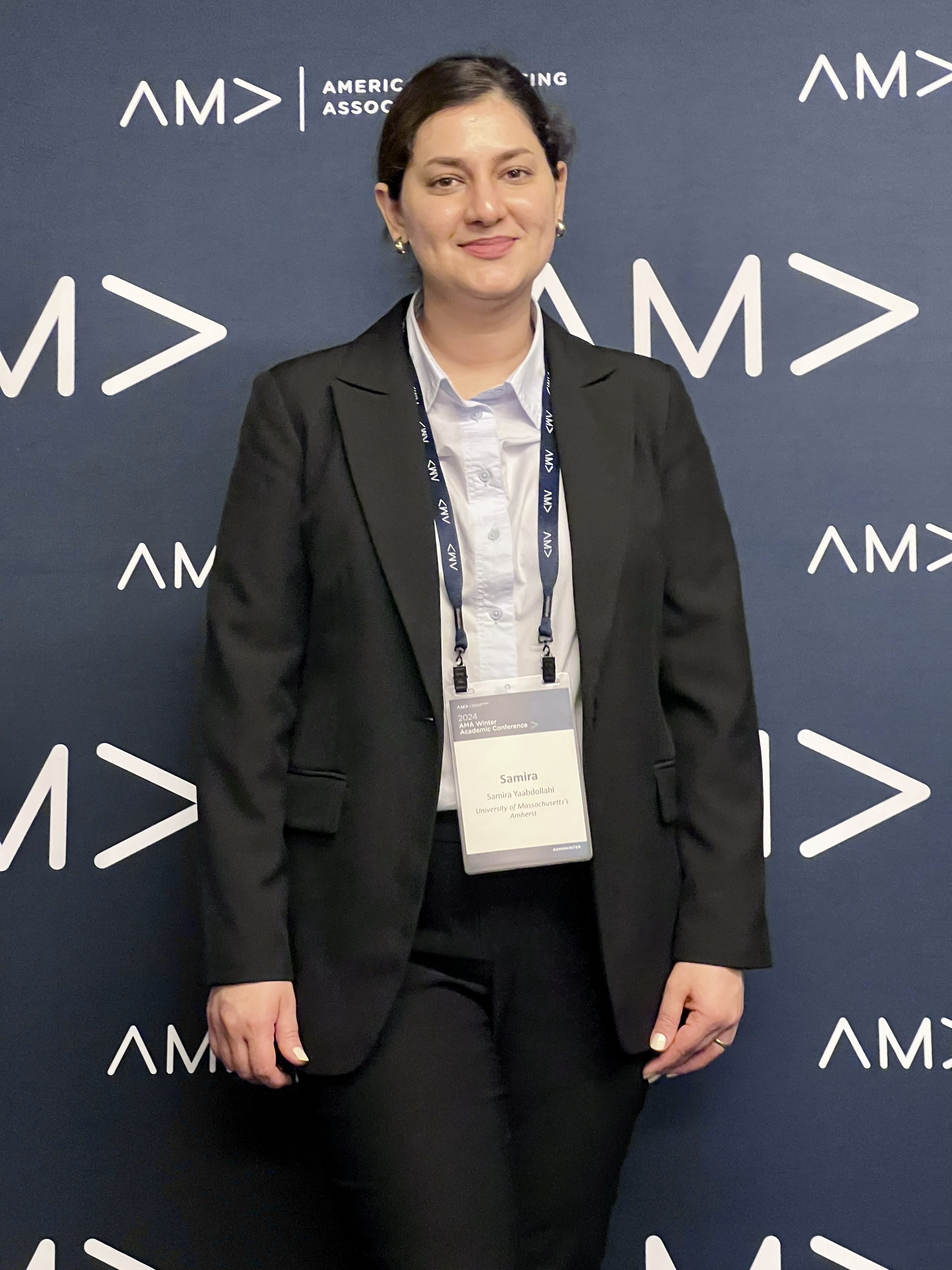 At the AMA Winter Academic Conference in St. Pete's Beach, Florida